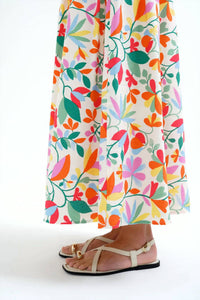 Compania Fantastica - Lotto Print Maxi Skirt
