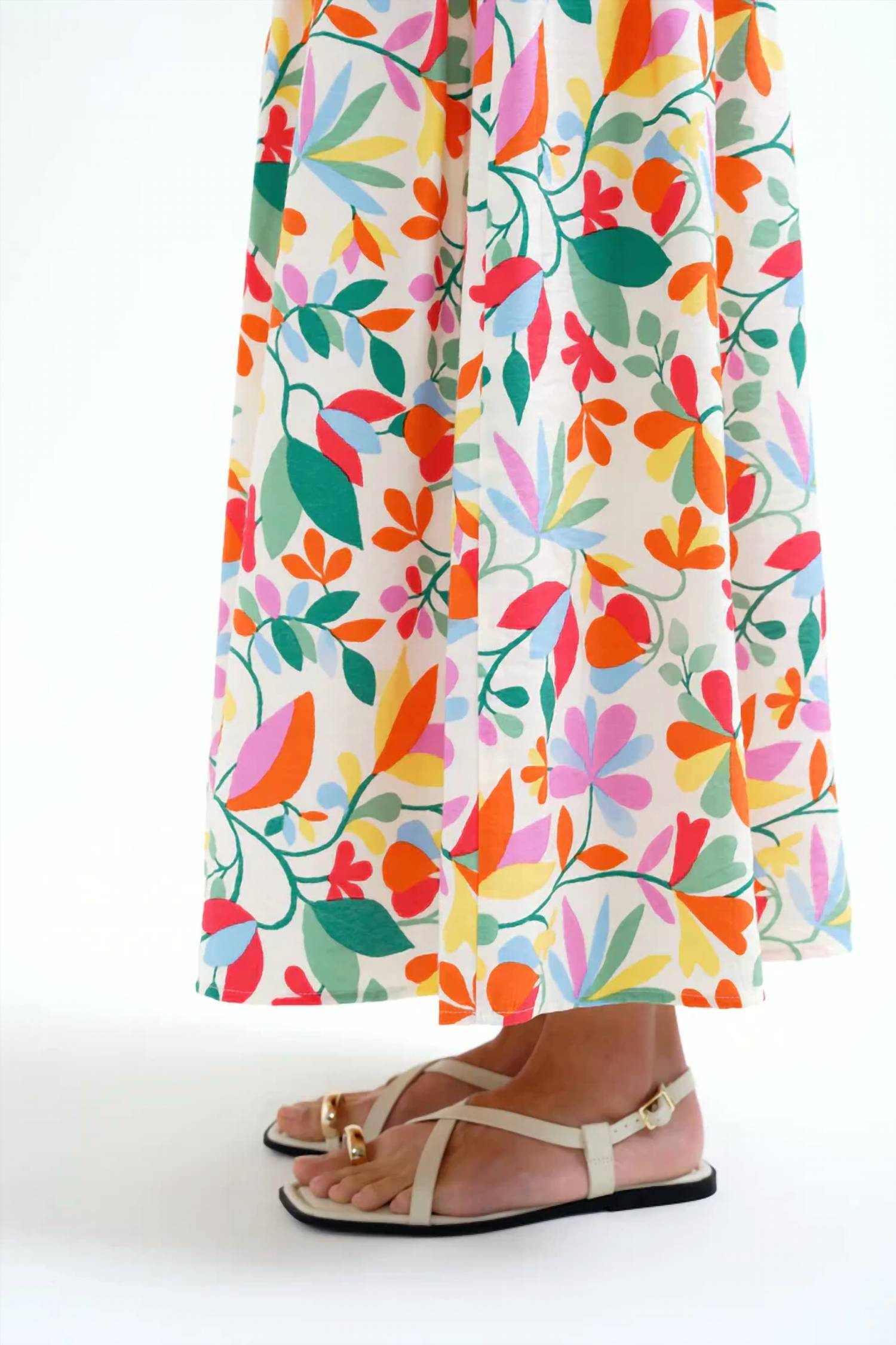 Compania Fantastica - Lotto Print Maxi Skirt