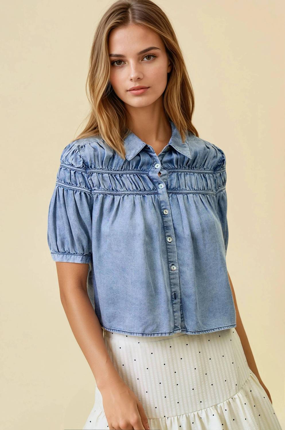 Doe And Rae - Cheyanne Button-down Top