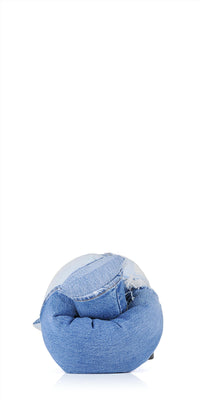 Jiu Jie Decor - Denim Baby Knot Pillow Iii