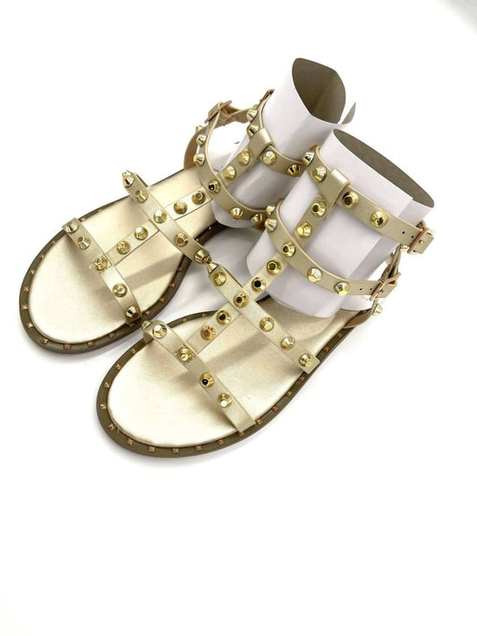 Exe - Women's Studded Flat Sandals
