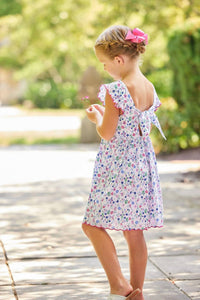 LITTLE ENGLISH Mila Sundress in chelsea floral - kids' dress - detail view