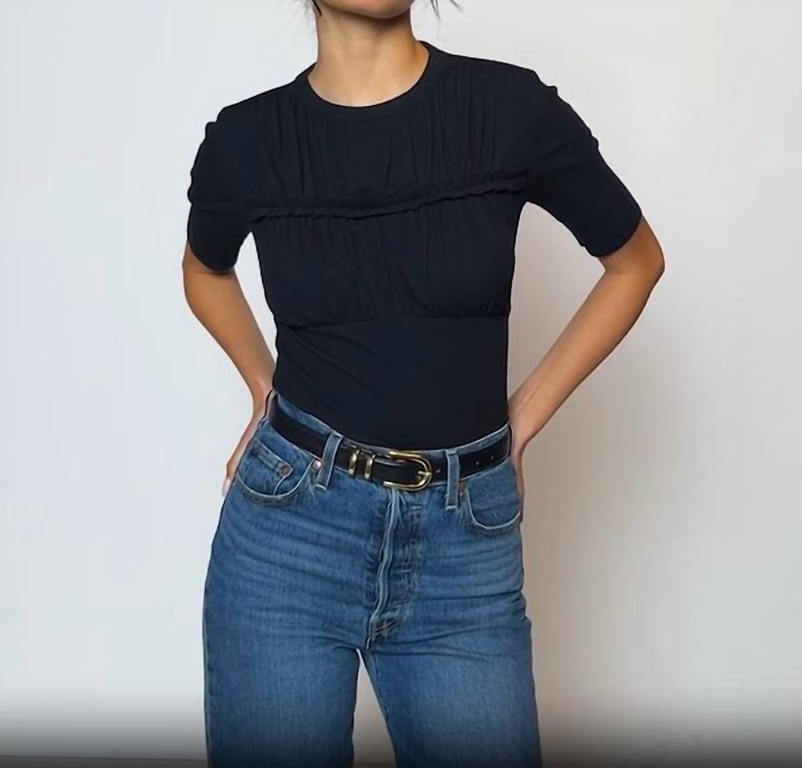 Nation Ltd - Lilia Rouched Bust Top