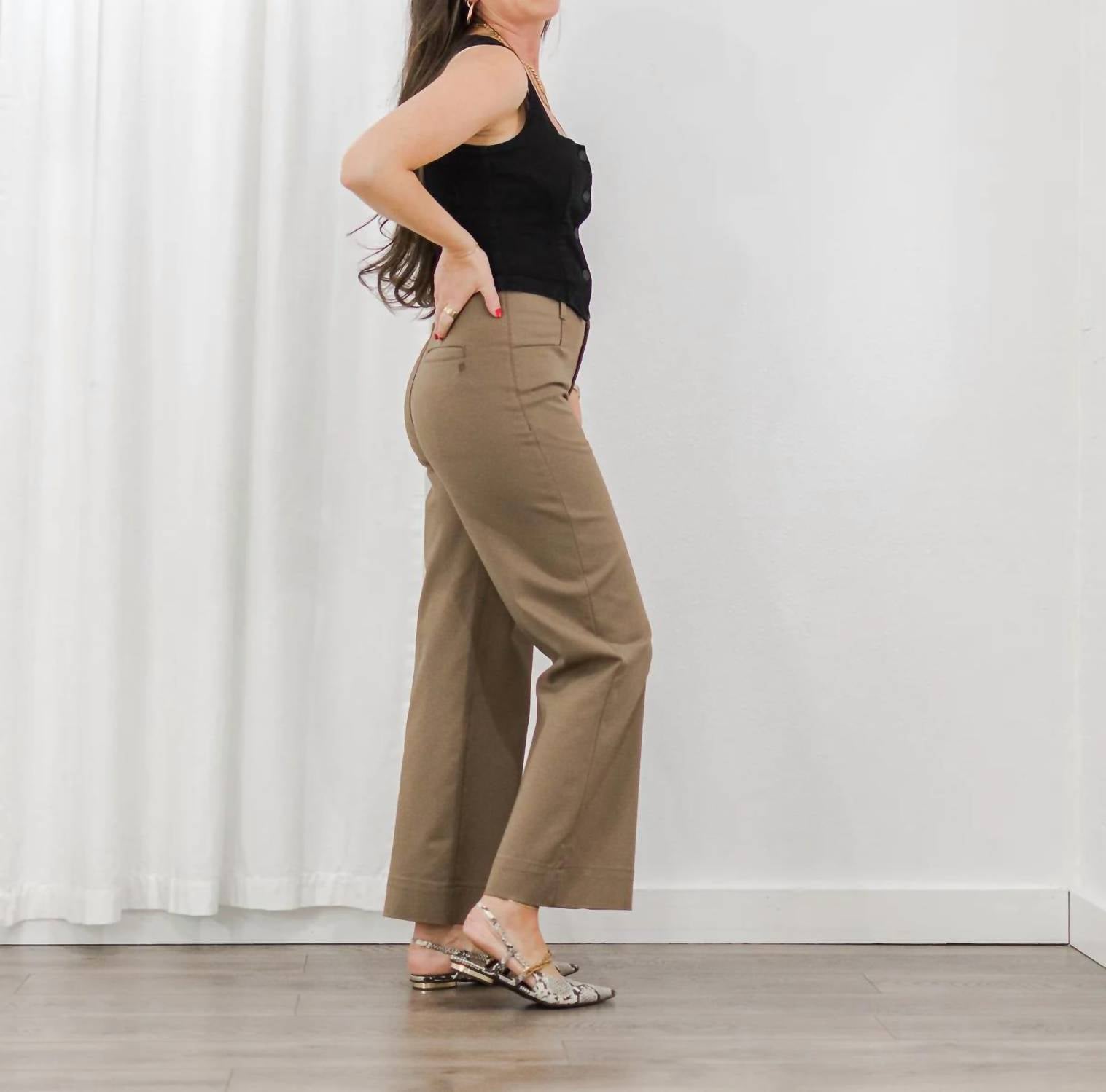 Duer - Nustretch High Rise Wide Leg Trouser