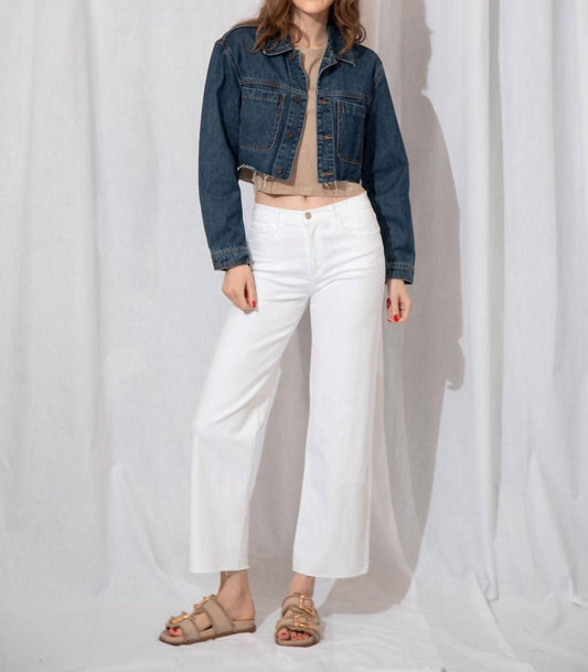 Hidden - Reagan Cropped Jacket