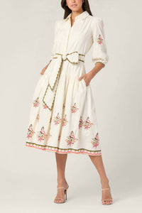 Shoshanna - Paisley Midi Dress