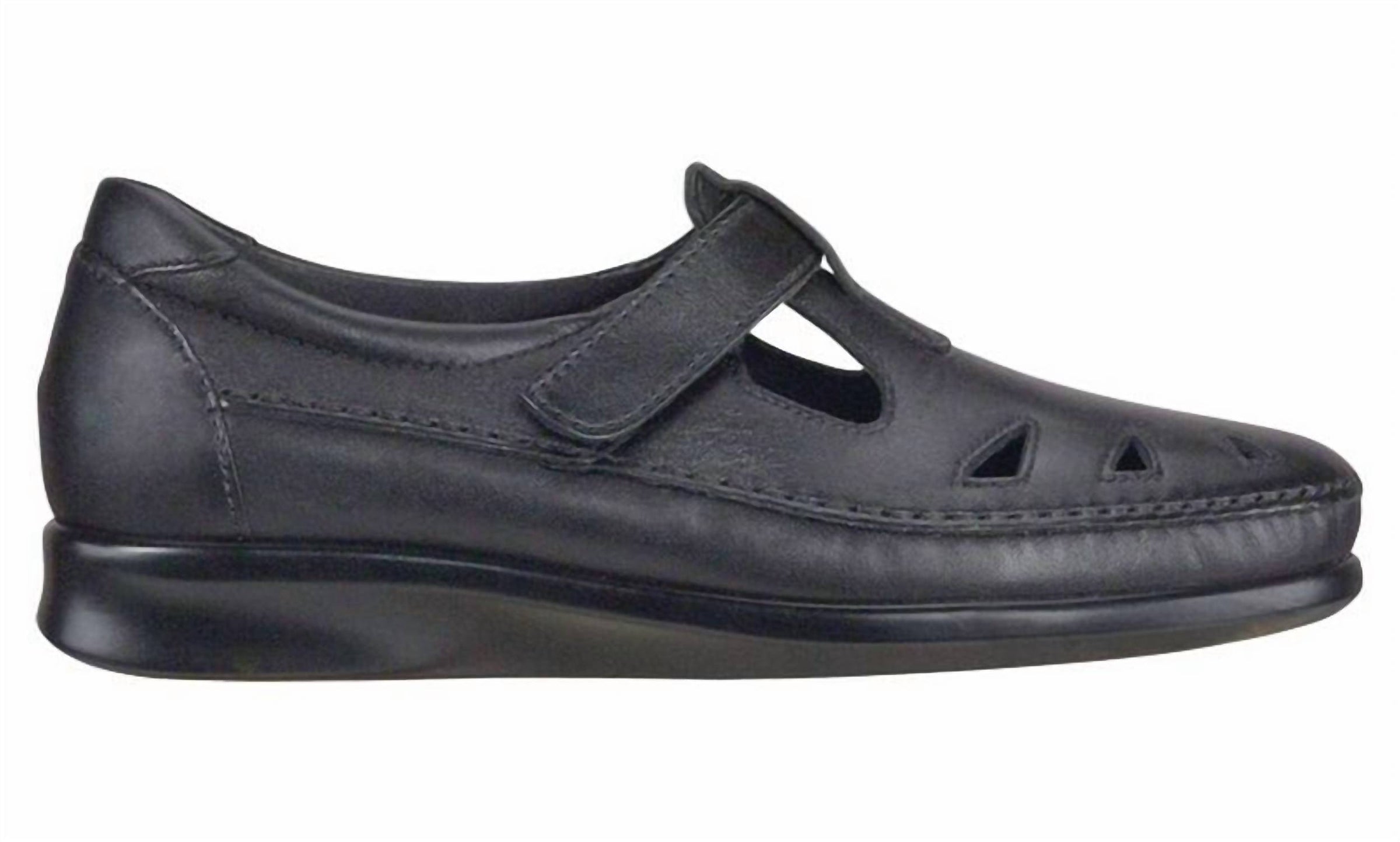 SAS Women's Roamer Slip On Loafer in black - women's flats - alternate view