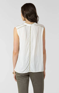 Dex - Beaded Trim Blouse