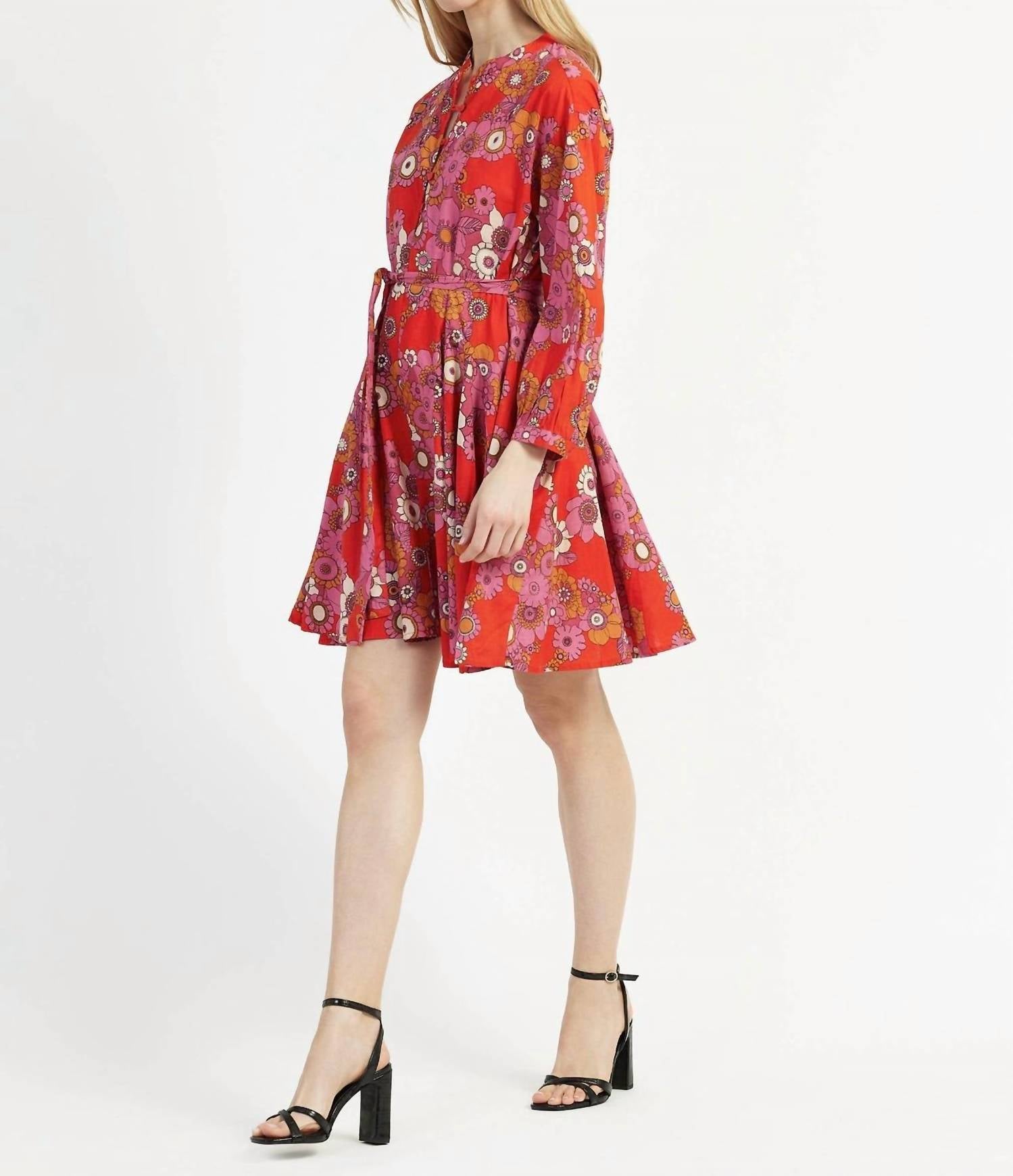 An'Ge - Archie Tie Waist Dress