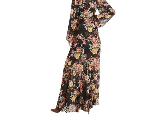 Veronica Beard - Avani Floral Printed Silk Maxi Dress
