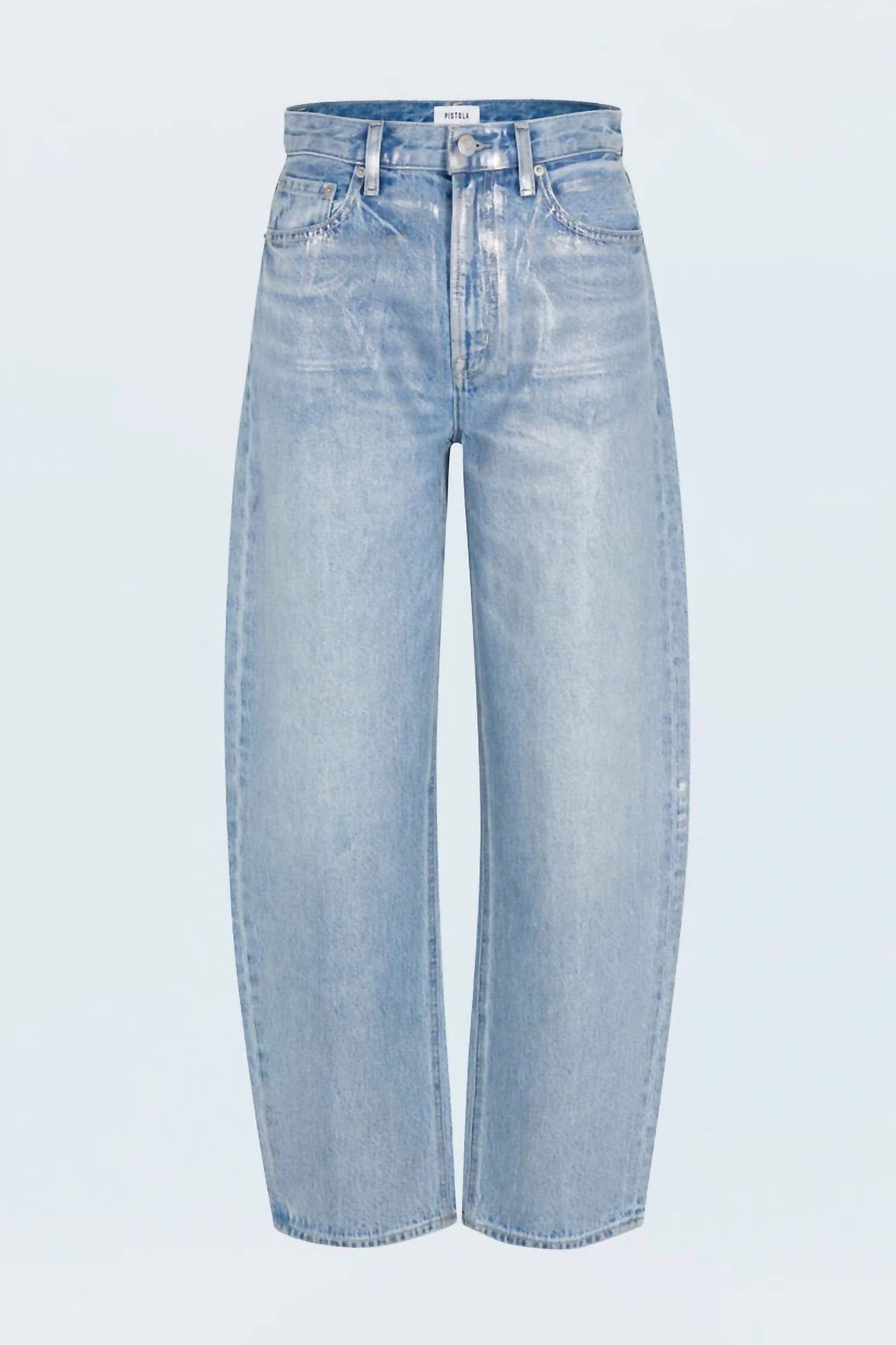 Pistola - Wes High Rise Barrel Jeans
