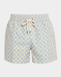 Frescobal Carioca - Sport Angora Trelica Print Swim Shorts