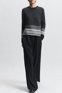 Saint Art Nori Relaxed Pant in black - women's pants
