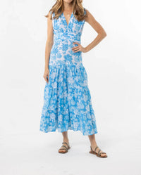 Bindu - Hazel Floral Tiered Midi Dress