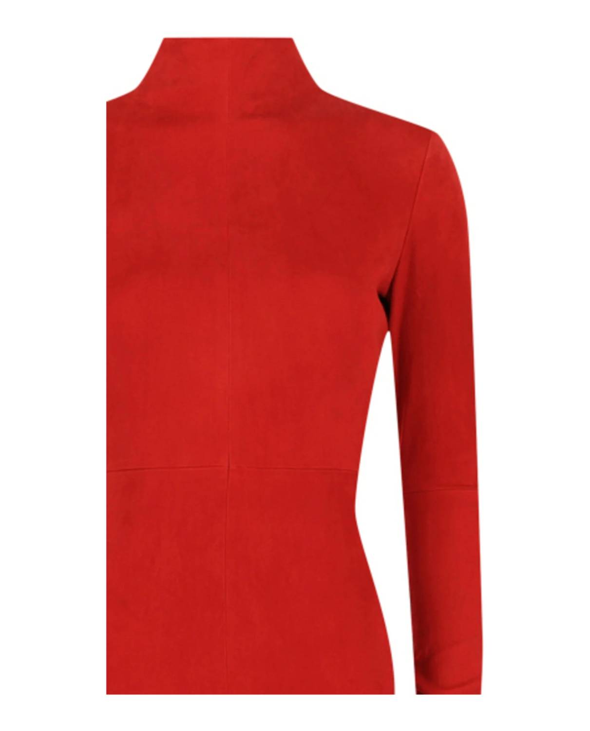 Salvatore Ferragamo - Women's Backless Suede Dress