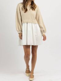Sofie The Label - ISA COMBO SWEATER DRESS