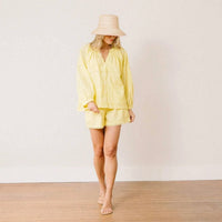 Sunshine Tienda - Lucia Long Blouson Sleeves Top