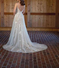 Essence Of Australia - Enchanting Floral A-line Wedding Dress