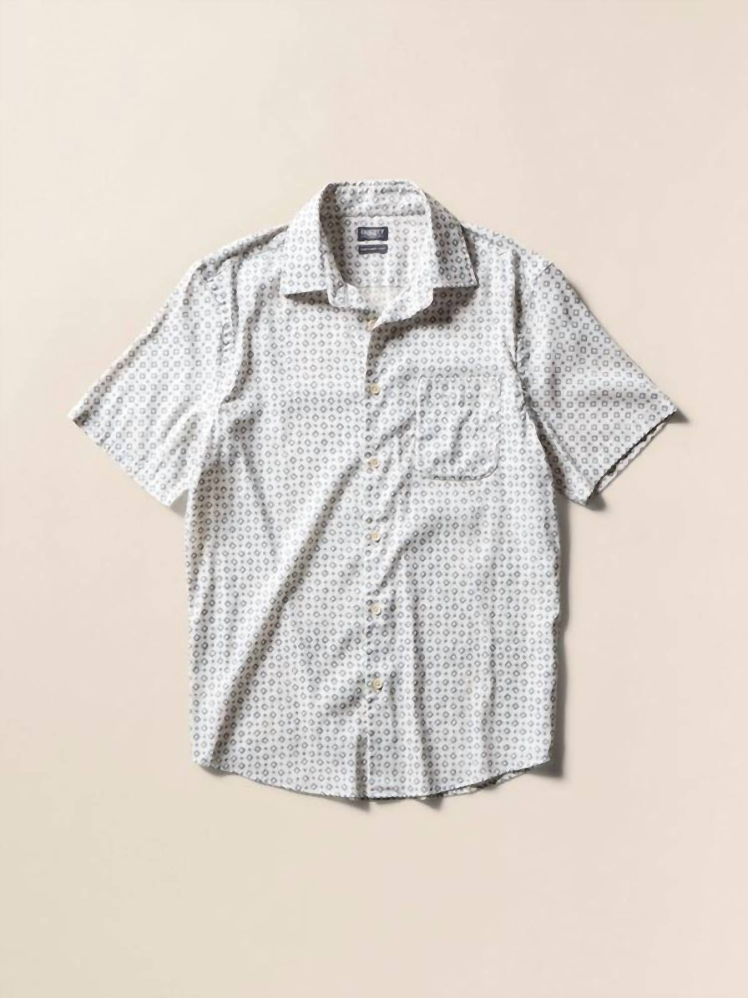 Faherty - Men's Short-Sleeve Movement Monterey Shirt