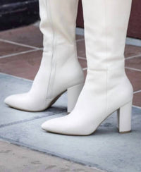Top Moda - Tall Zip Boots