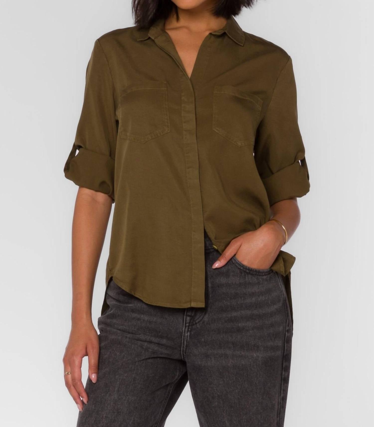 Velvet Heart - Riley Button Down Shirt