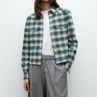 Twp - New Carter Cropped Button Up Work Shirt