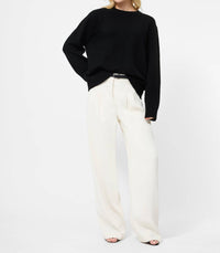 French Connection - Emilia Knit Boyfriend Pullover Sweater