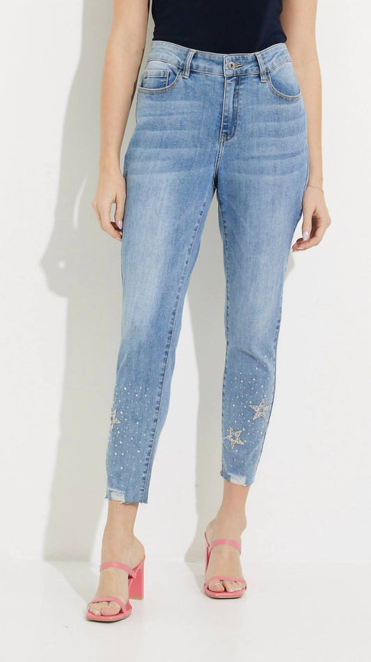 Orly - Star Bling Lower Leg Jeans