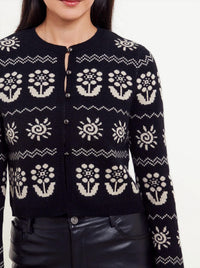 &Isla - Evelyn Floral Motif Cardi Top