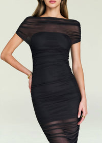 Ser.O.Ya - Noel Mesh Midi Dress