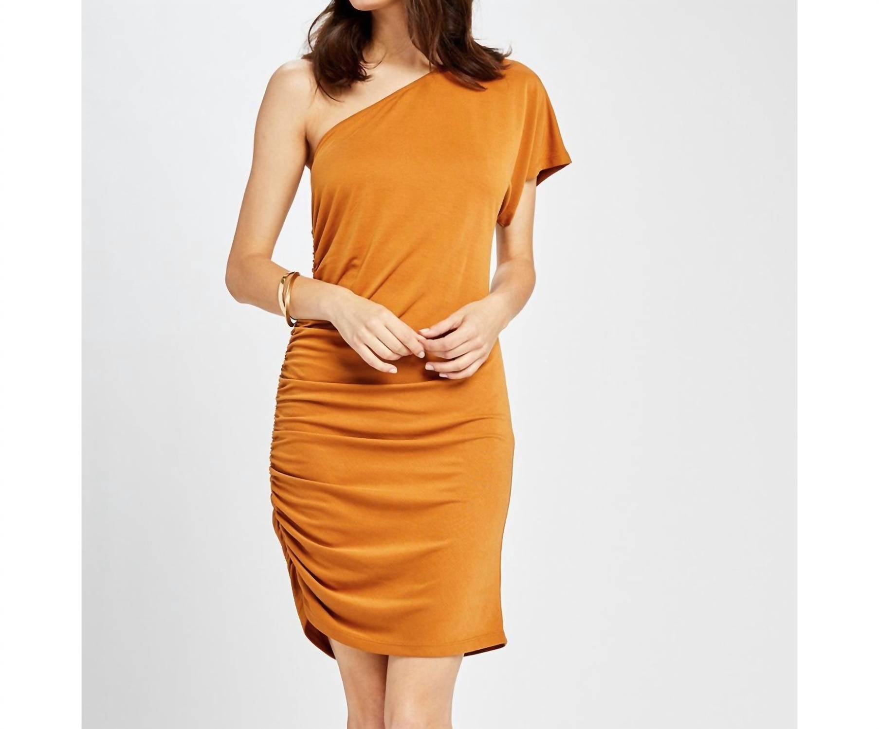 Gentle Fawn Savannah Dress in gold - women's dress