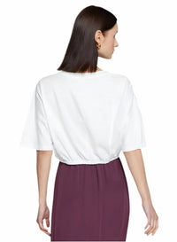 Stateside - Cloud Jersey Cropped Elastic Waist Tee