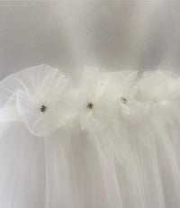 Tha Canadian Profile - Girl's Tulle And Satin Communion Dress