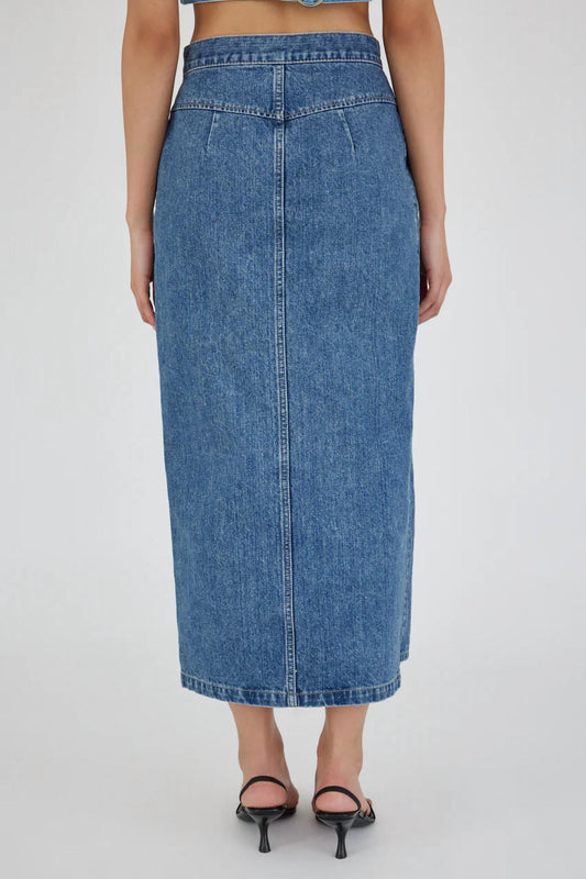 Moussy - Clovernook Tight Midi Skirt