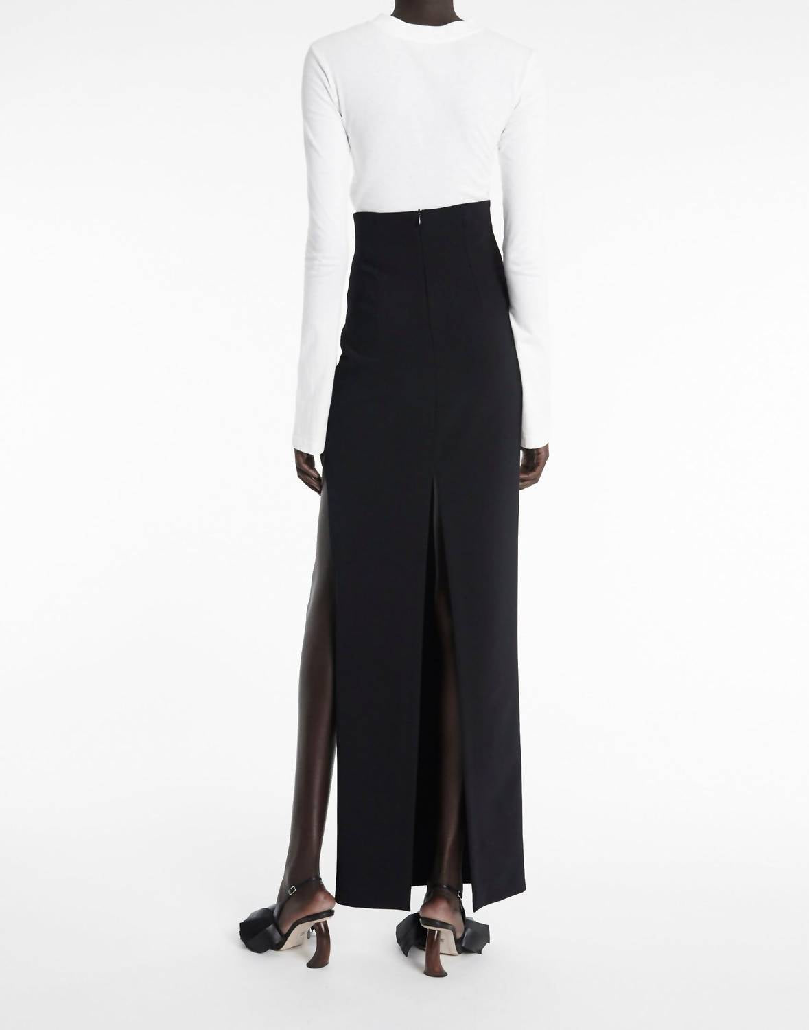 A.W.A.K.E. Mode - Cutout Pencil Skirt