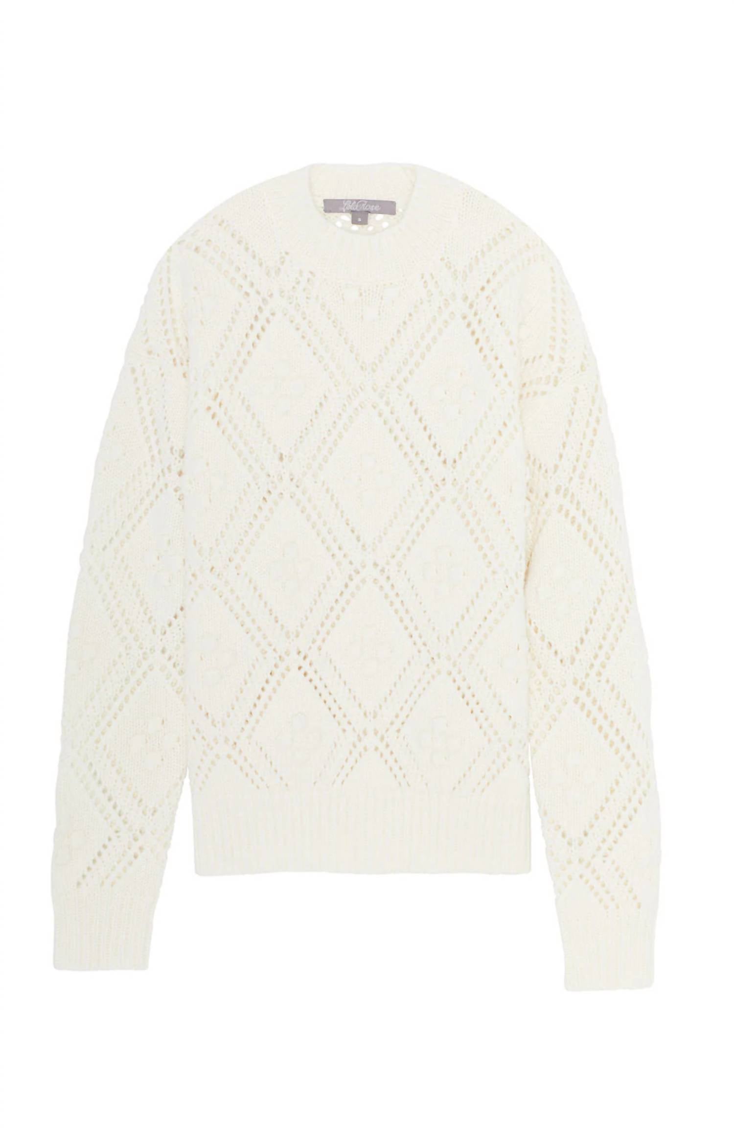 Lela Rose - Dotted Knit Pullover Sweater