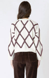 Dex - Diamond Check Sweater