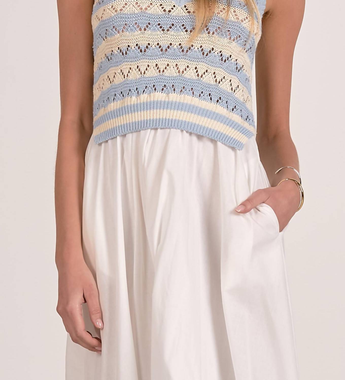 Elan - Sienna Sleeveless Midi Dress