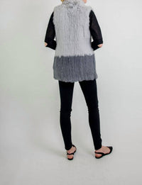 Elyse Genuine Rabbit Fur Vest