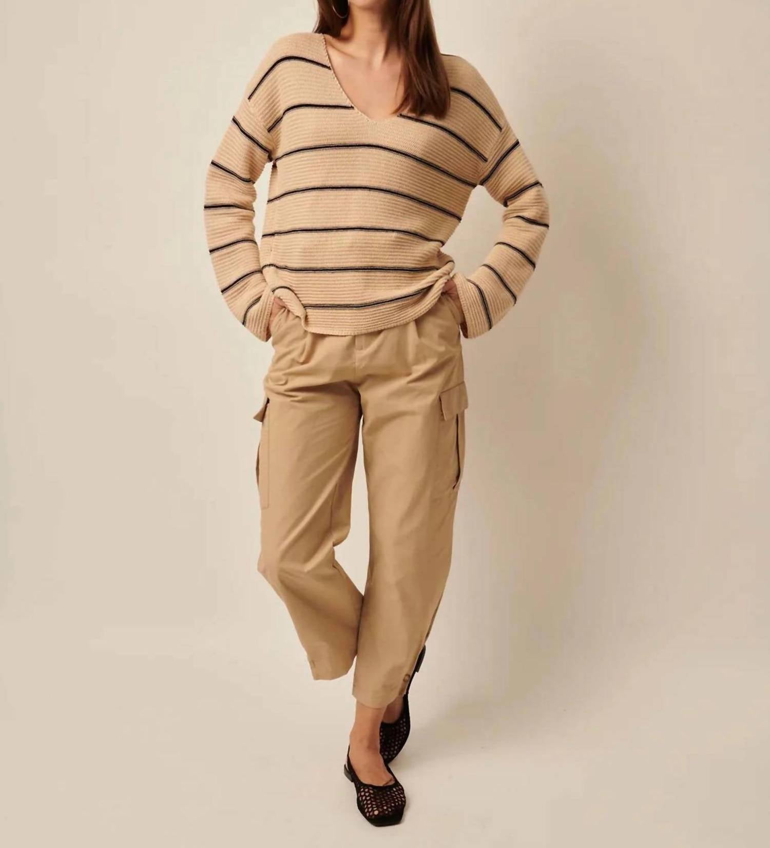 Line - Stella Linen-cotton Sweater
