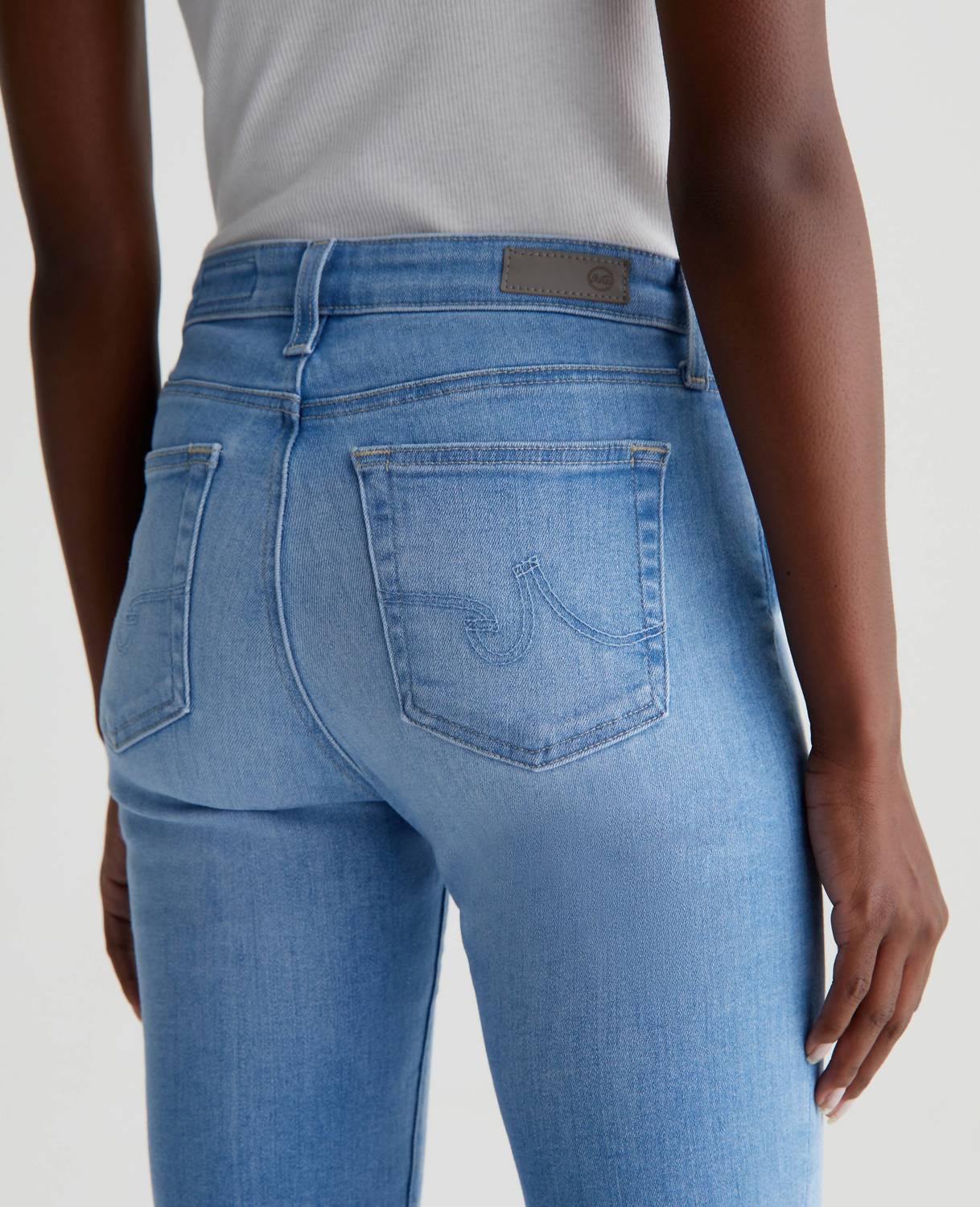 AG Jeans Mari Crop Jean in palm beach - women's jeans - view 6