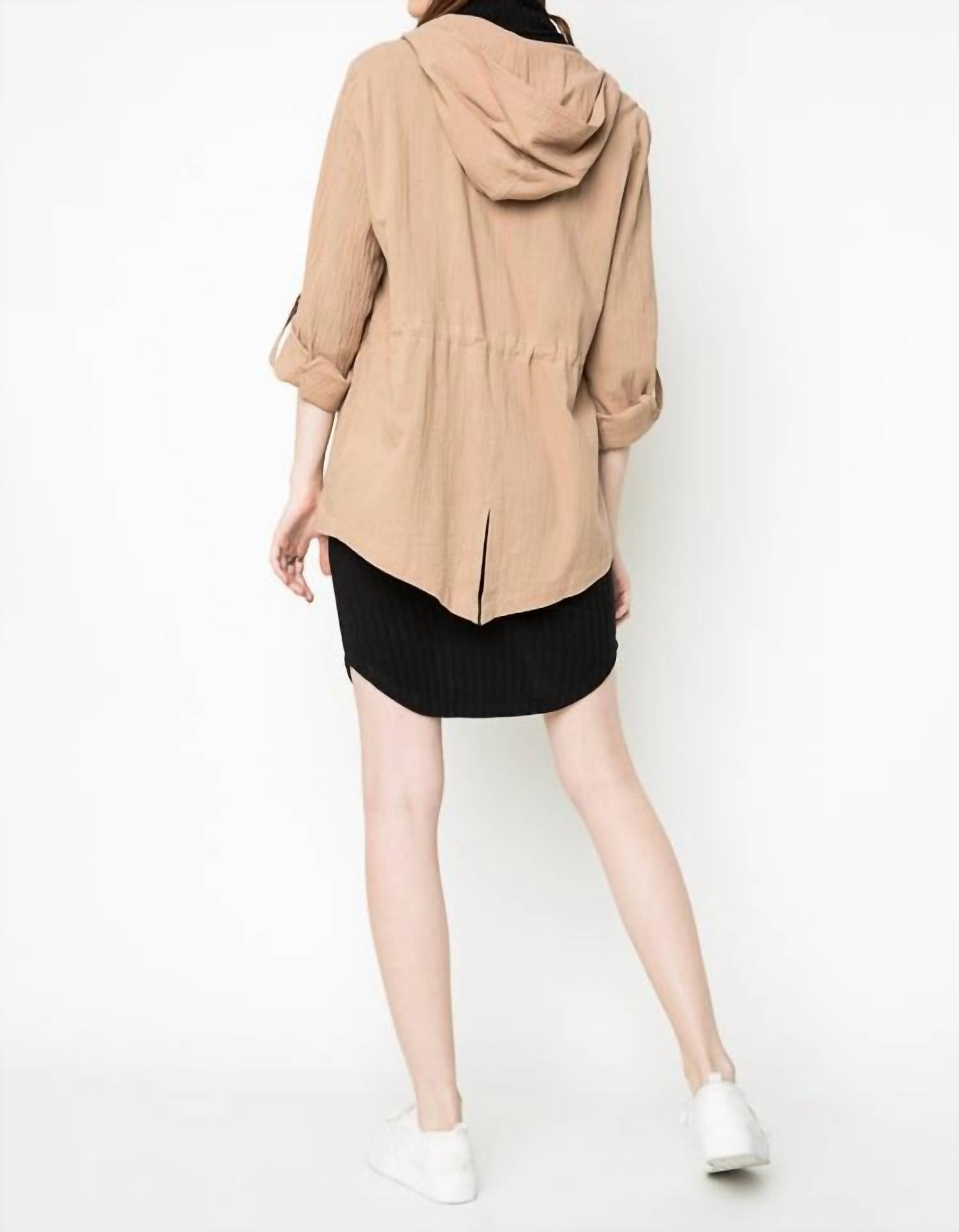Hayden La - Lightweight Hooded Cargo Jacket