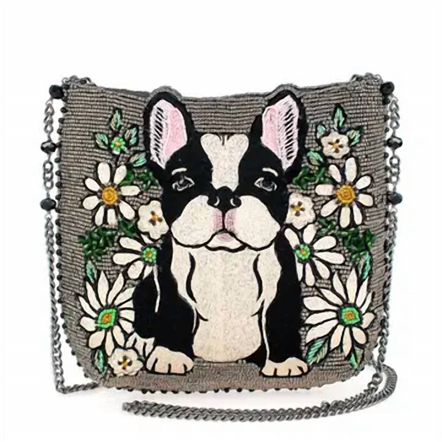 Mary Frances - Pardon My Frenchie Handbag