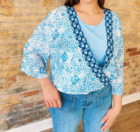 Charlie B - Ruth Crossover Blouse
