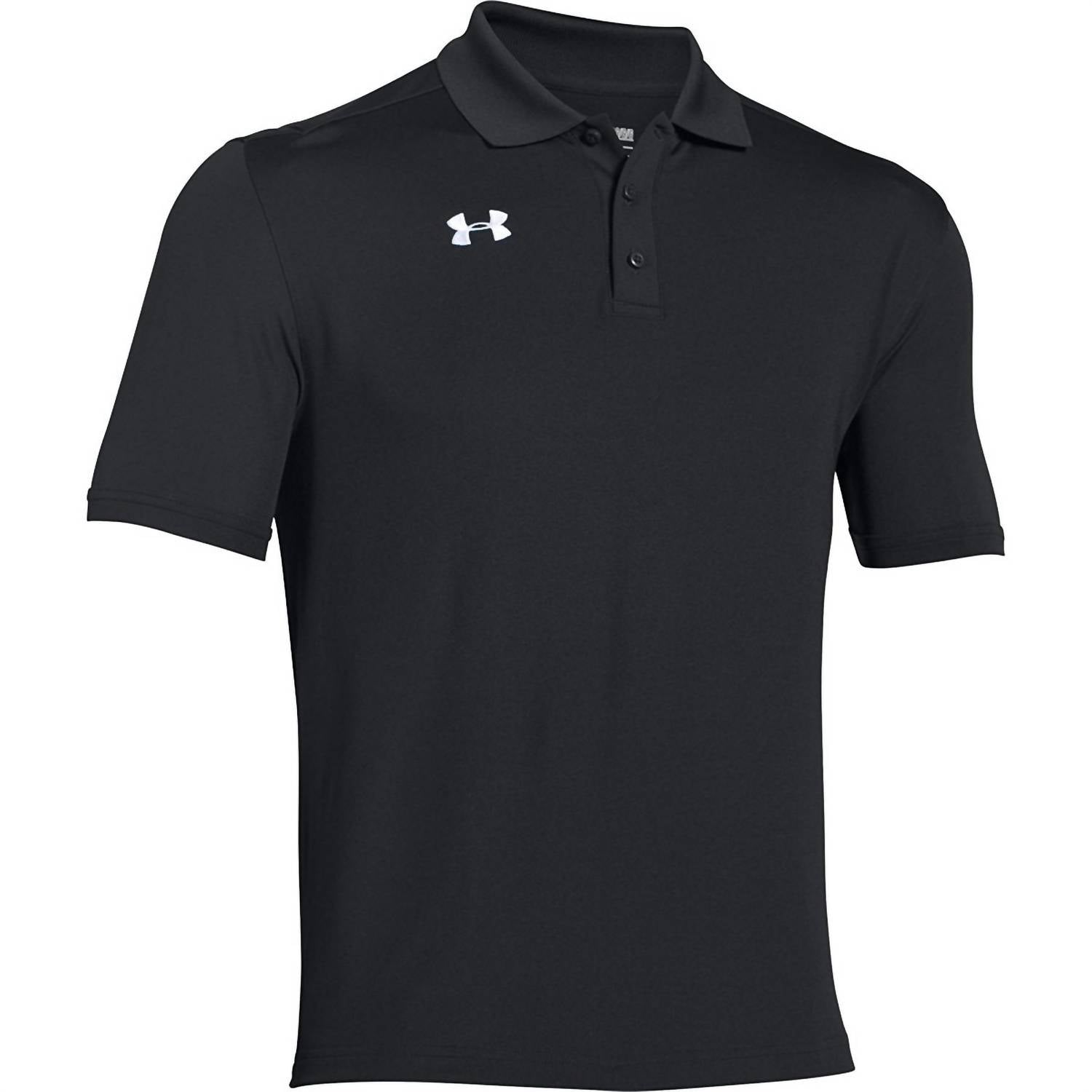 UNDER ARMOUR Men's Team Armour Golf Polo in black - men's shirt