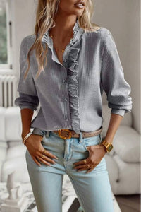 Luv Fashion - Ruffled Up Blouse