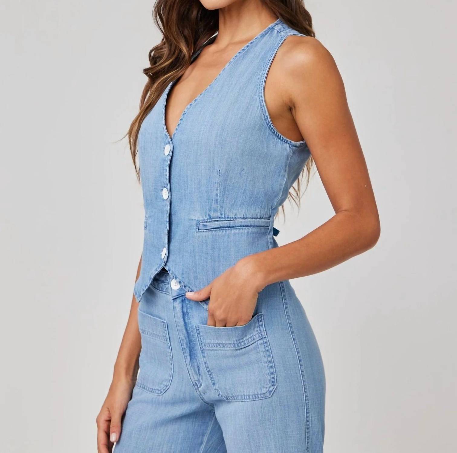 Bella Dahl - Wren Welt Pocket Vest
