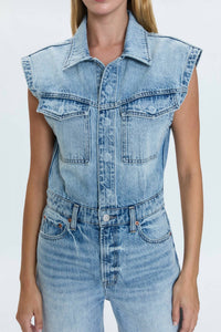 Pistola - Ace Sleeveless Barrel Leg Jumpsuit