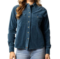 Kimes Ranch - Women's Bonnie Velveteen Button Down Shirt