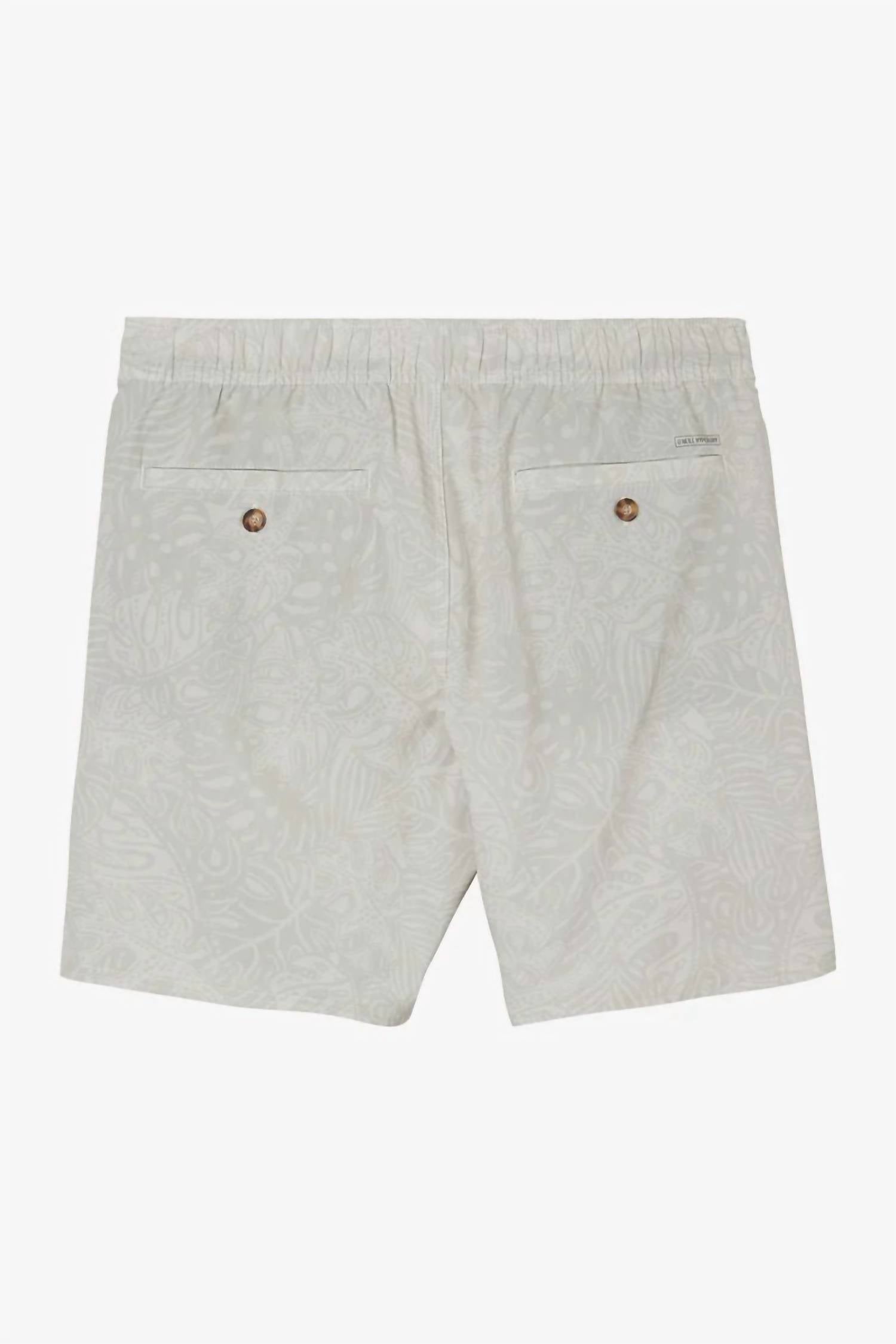 O'Neill - Stockton Print Elastic Shorts